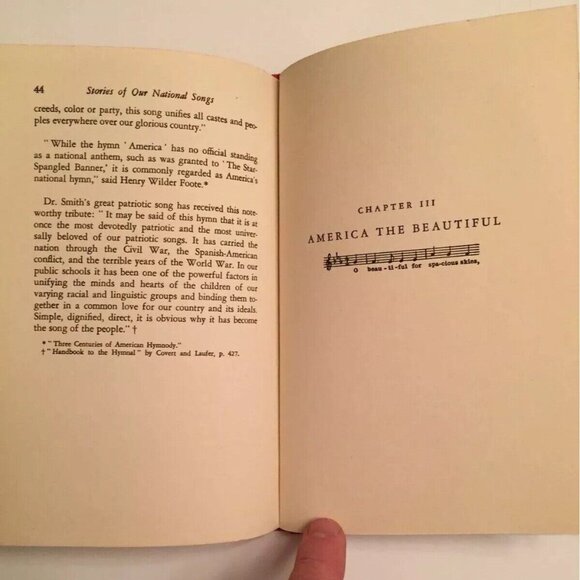 Stories of Our National Songs, 1st Edition Hard Cover William J. Hart 1942 - Picture 11 of 12